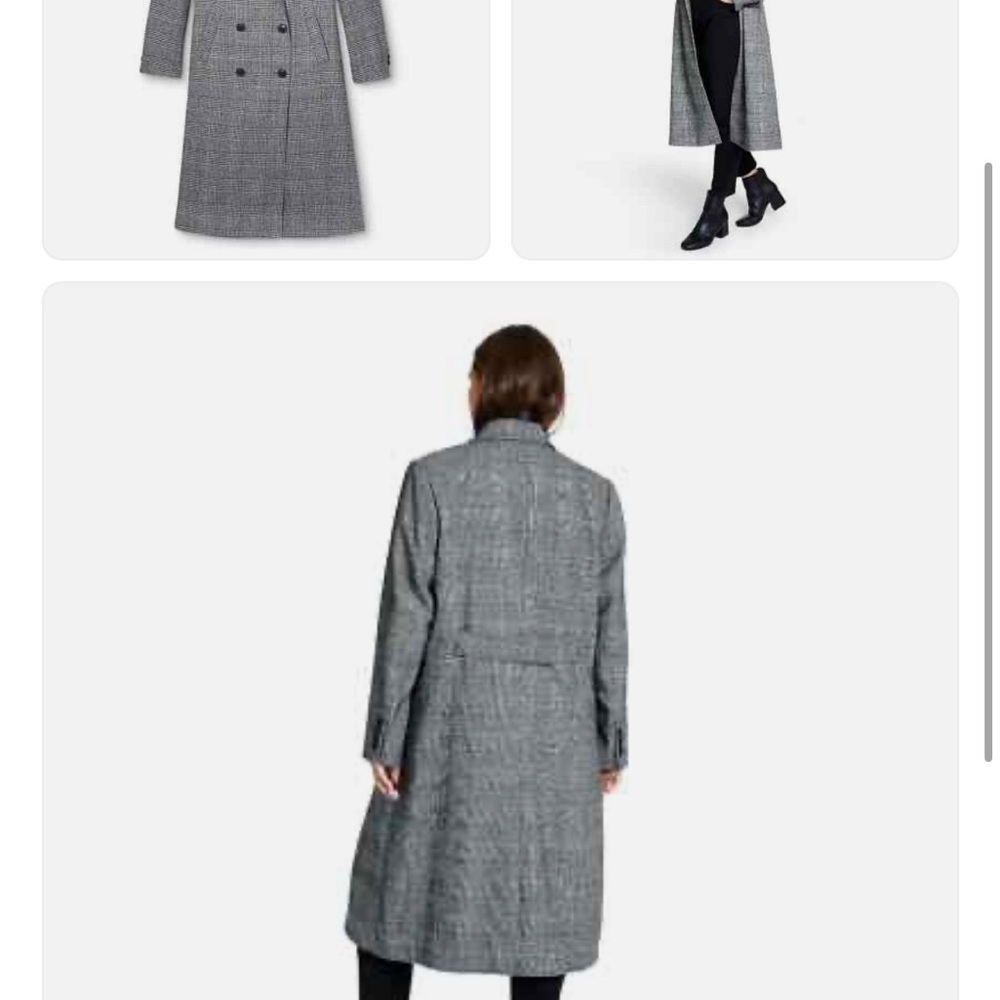Nili Lotan Gray Trench Coat, XS, EUC - Picture 2 of 7